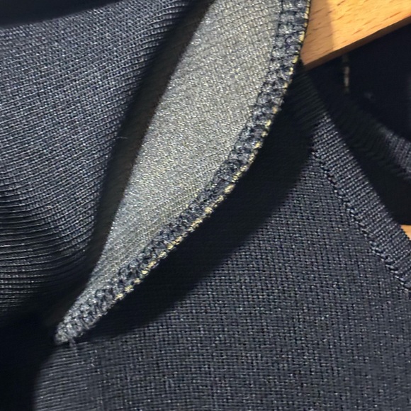 Exclusively Misook  classic Black Long Sleeve Open Front Cardigan Set Womens 1X - Picture 8 of 12